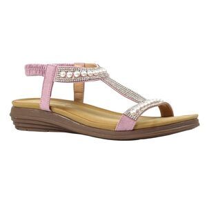Lunar Womens/Ladies Tancy Pearl Sandals / Lilac